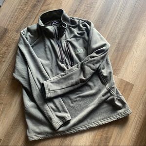 Men’s drake 1/4 zip size m